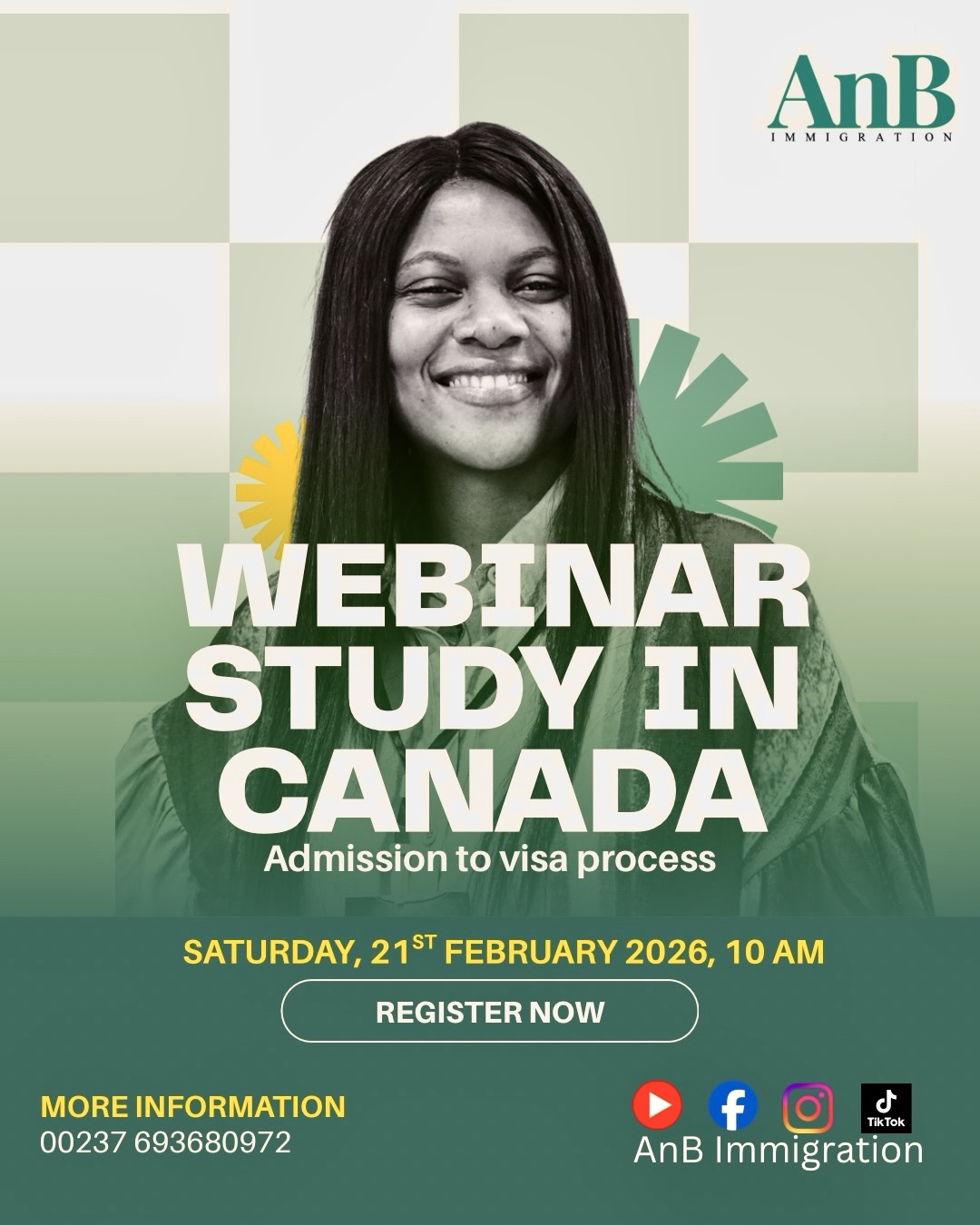 Don’t miss the study in Canada webinar – one day to go