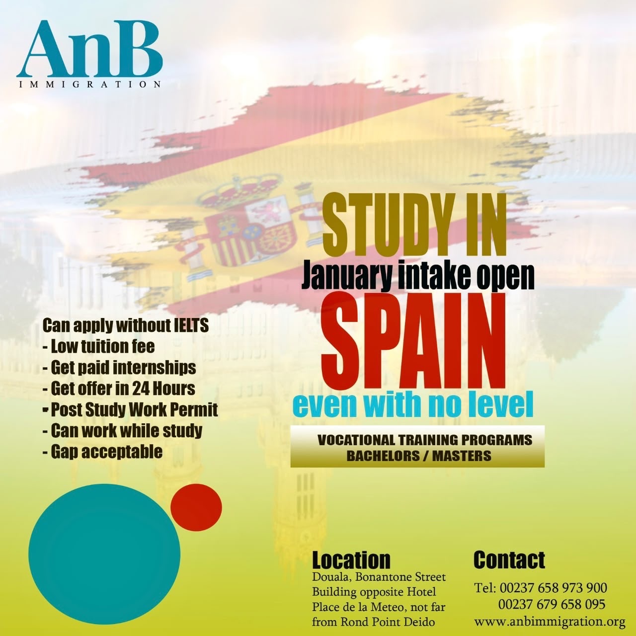 STUDY IN SPAIN 🇪🇸